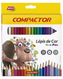 Lapis De Cor Compactor Neo-Pen Com 24 Unidade_2022_11_30_08_00_18