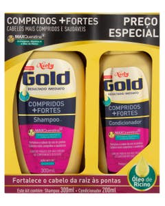 Shampoo Niely Gold 300ml + Condicionador  Com_2022_01_03_13_23_46
