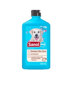 Shampoo Sanol Dog Pelos Claros 500ml_2019_10_18_11_36_57